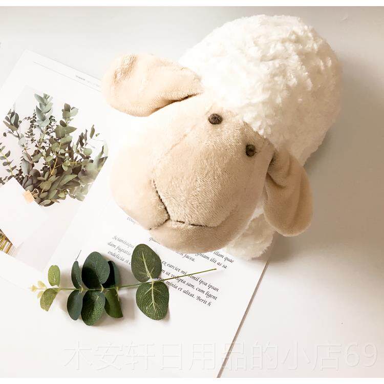 正品出口国原版圆球羊公仔gini韩羊形玩小羊雪球莉公仔网红抱枕毛