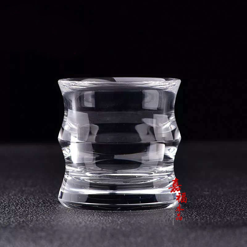 天然纯净体水晶杯透明纯手工东海水晶杯子茶壶高档水晶茶杯供酒杯