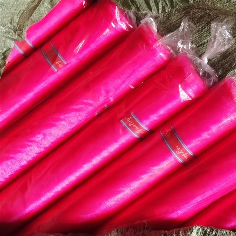 红色纱幔雪纱布置装饰纱婚庆纱婚礼纱幔结婚装饰纱幔楼梯纱扶手纱