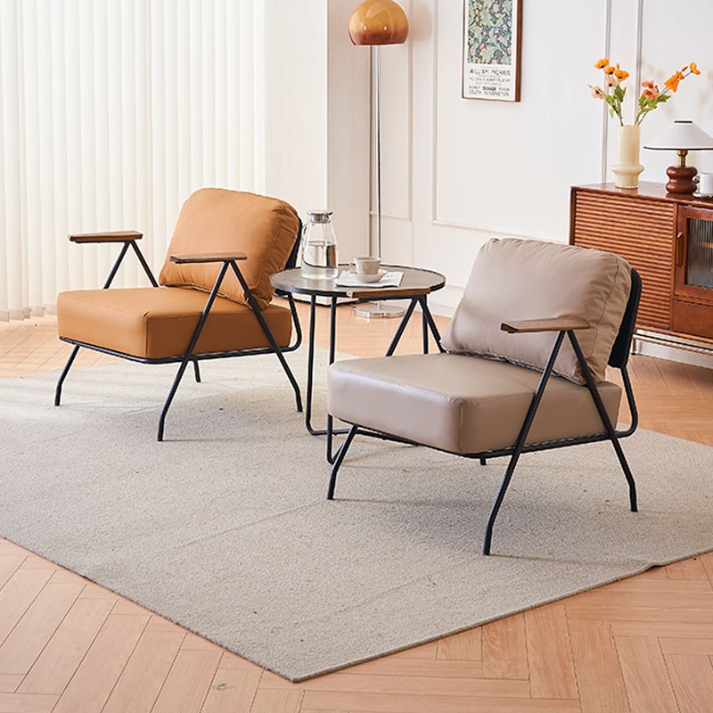 洽谈室桌椅酒店民宿休息区接待会客沙发办公室会议室休闲简约