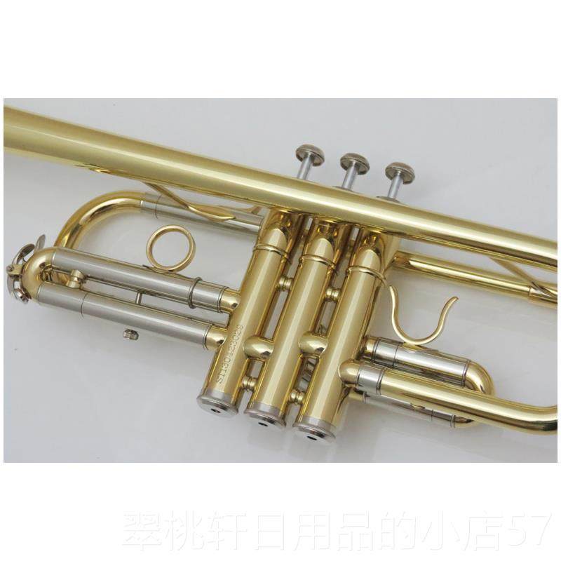 正品未诺新款黄院校初学者c调小号乐器业演奏TRV-M360G考专铜级初