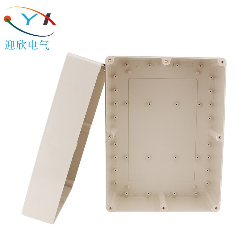迎欣YX-F10特高320*2*155防水接线盒塑料小配电箱按钮控制盒