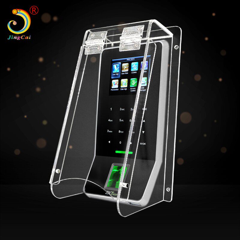 晶彩定制中控iface7指纹密码考勤机防雨罩人脸门禁刷卡防水罩室外