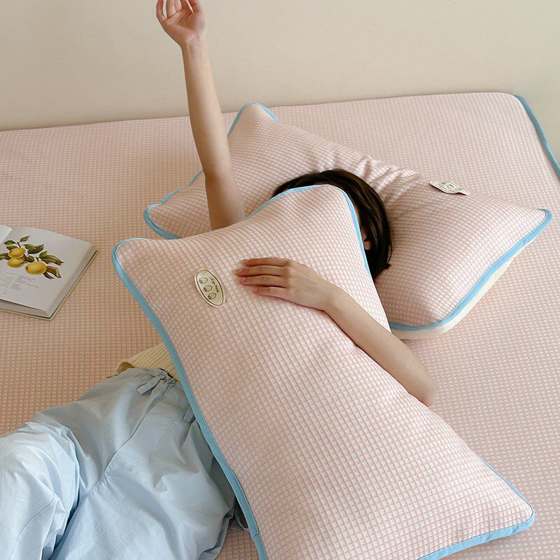 【花脸猫】小奶皮!夏季少女心亲肤柔软凉感冰丝席软凉席三件套