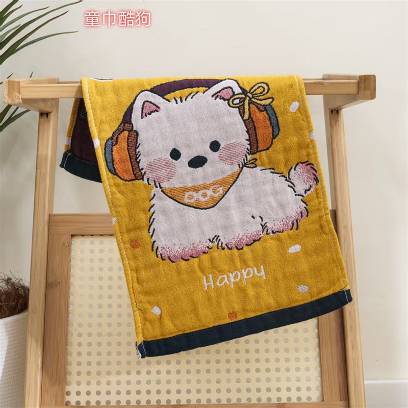 高档全棉小毛巾【纱布款】编号(1-号)*cm吸水柔软不掉毛