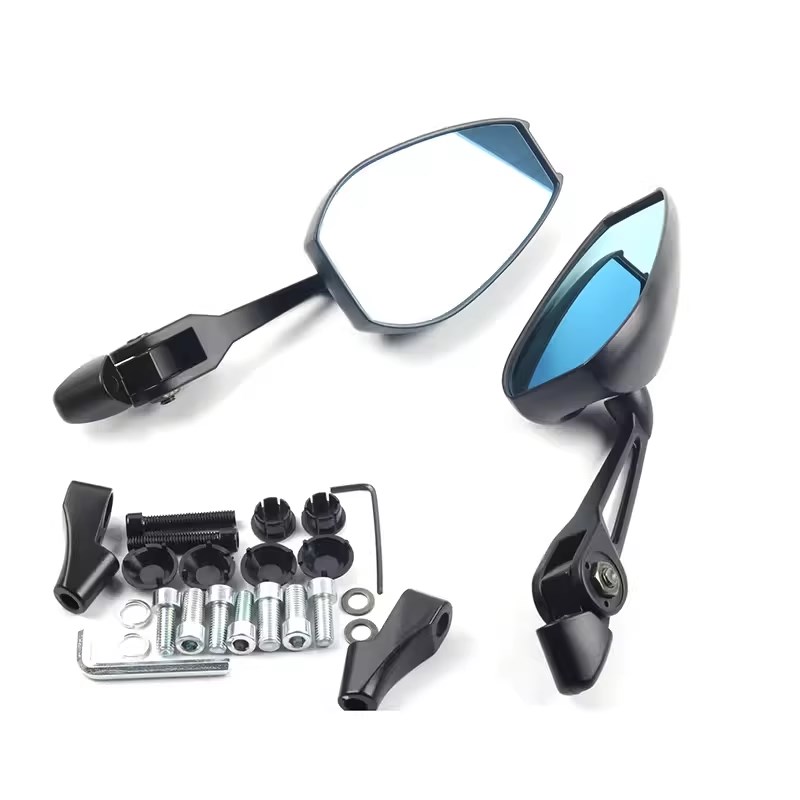 适用2款赛科龙RT1改装大视野蓝光后视镜护目折叠反光镜倒车镜