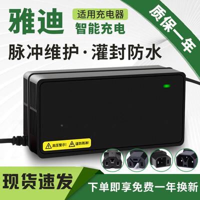 琳茵适用电动车充电器电瓶车48V12A60V20A72V石墨烯铅酸电瓶
