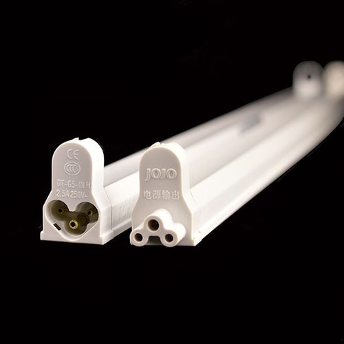 T5LED一体化灯管支架T5-8w14W28W18W21W24W日光灯超亮三孔凸灯座