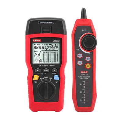 优利德TDR电缆测试仪UT685BKIT抗干扰POE带电巡线多功能网络测线