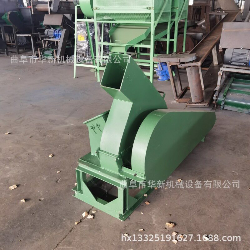 800型楠竹粉碎机 毛竹竹子加工机械设备 竹筒削片机 圆木粉碎机