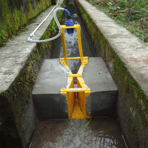 污水处理用超声波明渠流量计 农田灌溉用明渠流量计