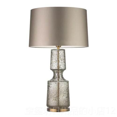 高档包邮卧室床头台灯 美式复简约古性代个蓝现色床头灯台灯