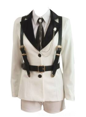 高档ymyname女团爵演出服红色同款士韩舞蹈套装打歌服s翻跳台表演