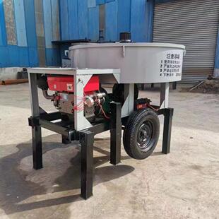 正品平混口搅拌机JW0100立式全自动凝土搅拌机五立方砂次浆二储料