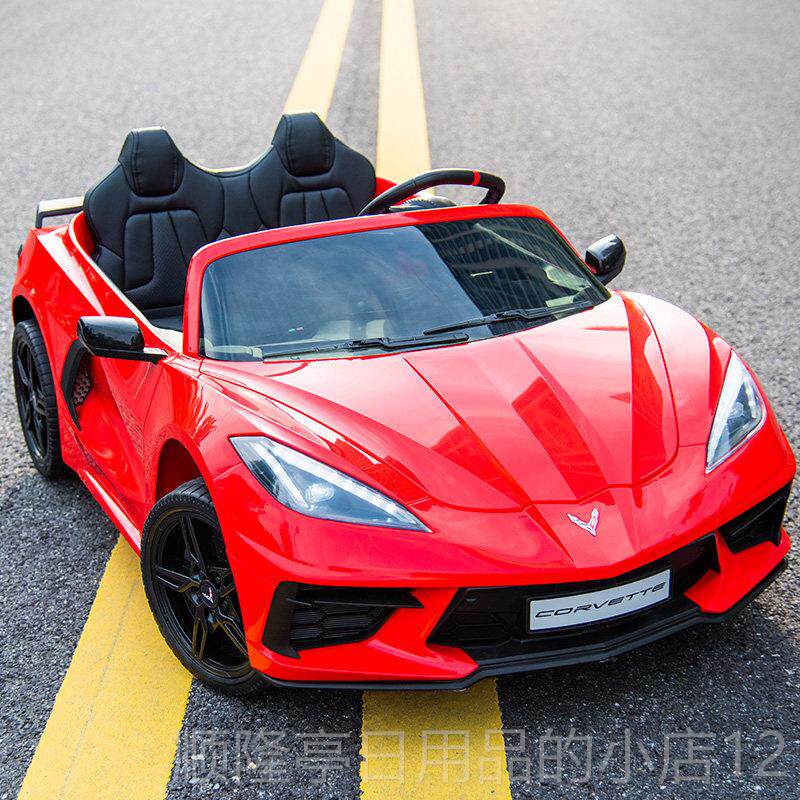 正品超大双座电动儿宝宝四轮遥控汽车车男女小孩网红跑车可坐人童