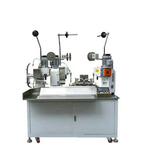 全自动三头合压两头打端一头合压三头端子机模具刀片压接机