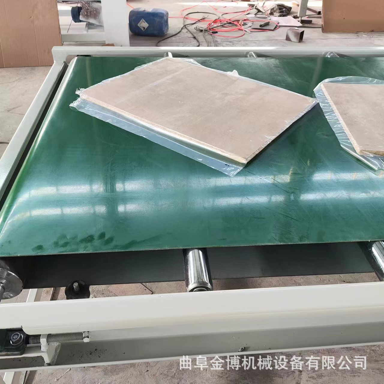镀锌钢覆膜机铝板高分子膜热烫平贴机金属板橱柜门板背胶膜覆膜机