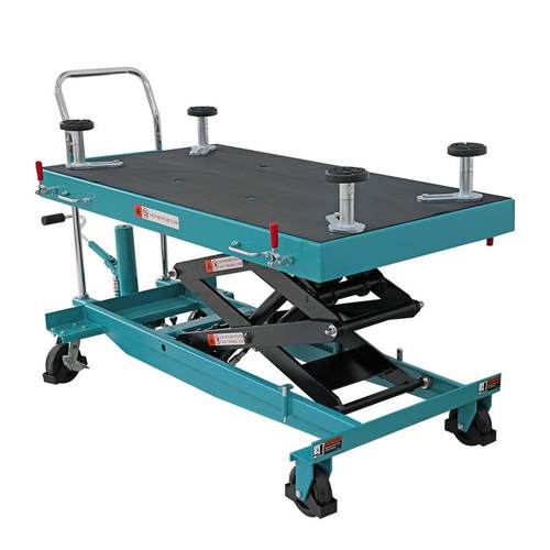 通润新能源车电池拆装举升机1吨液压平台车升降台