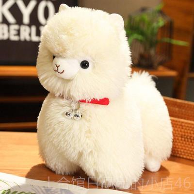 高档网红羊可爱驼玩偶绒玩具女孩抱小枕抱睡布娃娃生日公仔床上毛