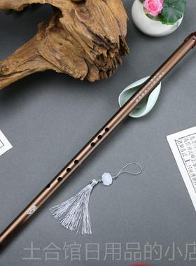 高档铝合金萧人初长萧乐器易吹童AGFC调洞儿萧成学八孔六孔音质好