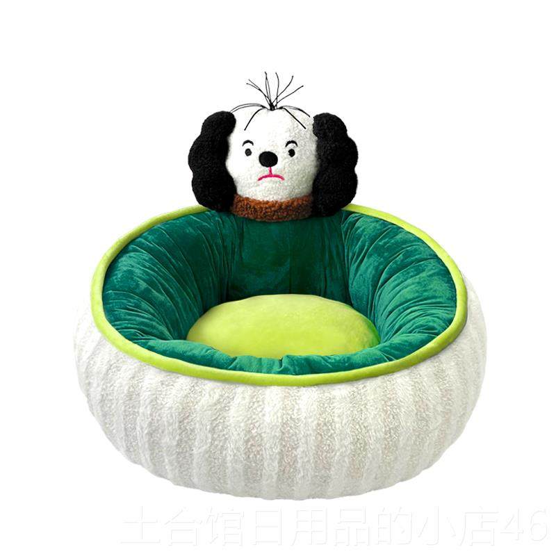 高档CL呆毛家族大容量猫窝猫冬季保暖通用封闭半U式宠物垫子沙发,宠物/宠物食品及用品,猫窝/屋/帐篷/沙发,淘宝优惠券,粉丝福利购,淘宝优惠卷