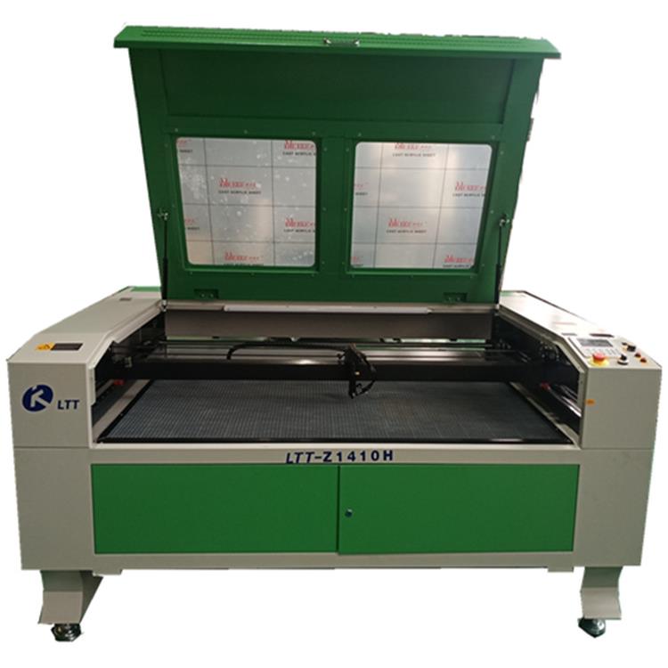 新款1410绿白激光切割机CO2激光雕刻机100W雕刻机器非金属材料
