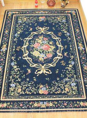 正品厅地毯客厅2田02古5新欧洲园风格客咖啡桌垫卧室床边毯子沙发