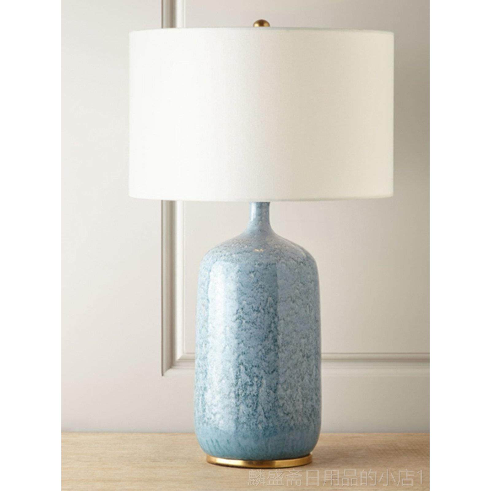 正品灯美式乡村瓷台温馨卧室装饰床头灯客欧式厅书房覆陶古装饰台,家装灯饰光源,装饰台灯,淘宝优惠券,粉丝福利购,淘宝优惠卷