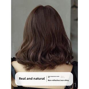 正品假女长发自然全卷头套式齐肩梨花发头发中长卷波浪短发短卷发