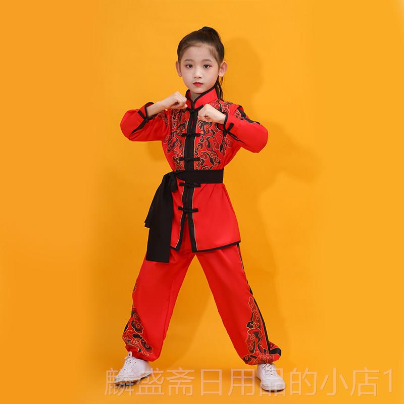 正品出儿武术服武术操表演童服校运服会演服啦啦操服打鼓服训练舞