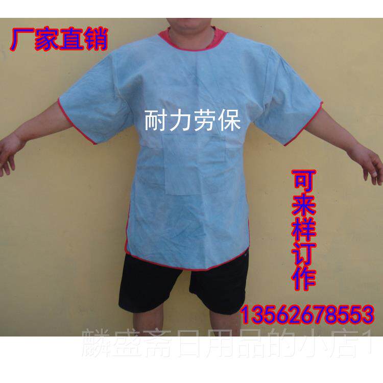 正品牛皮电焊短反穿衣燃隔热牛皮围裙高领电焊袖阻防服护服电焊工