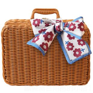 正品伴手礼空礼盒结婚礼物盒子包装盒品空礼盒藤篮子高级感编盒编