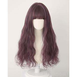 正品Brightlele新工艺蓬卷松蛋卷长发理烫水波纹长纹的发金色假发