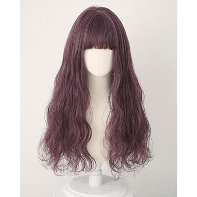 正品Brightlele新工艺蓬卷松蛋卷长发理烫水波纹长纹的发金色假发