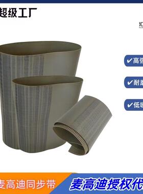 意大利麦高迪MEGADYNE同步带 MXL204.8宽度15mm聚氨酯无缝同步带