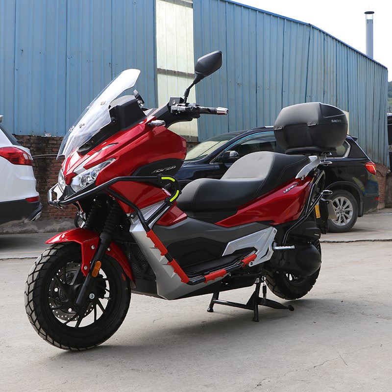 适用于踏板车大阳DV3前护杠 杠前后包围保险杠改装配件