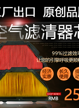 YZF-R1 02-03 04-06 07-08 09-13 空滤空气滤清器芯 风格空气滤芯