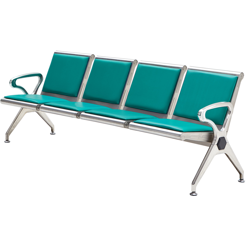 三人位连排椅等候椅机场椅长排椅候诊椅公共座椅输液椅不锈钢长椅