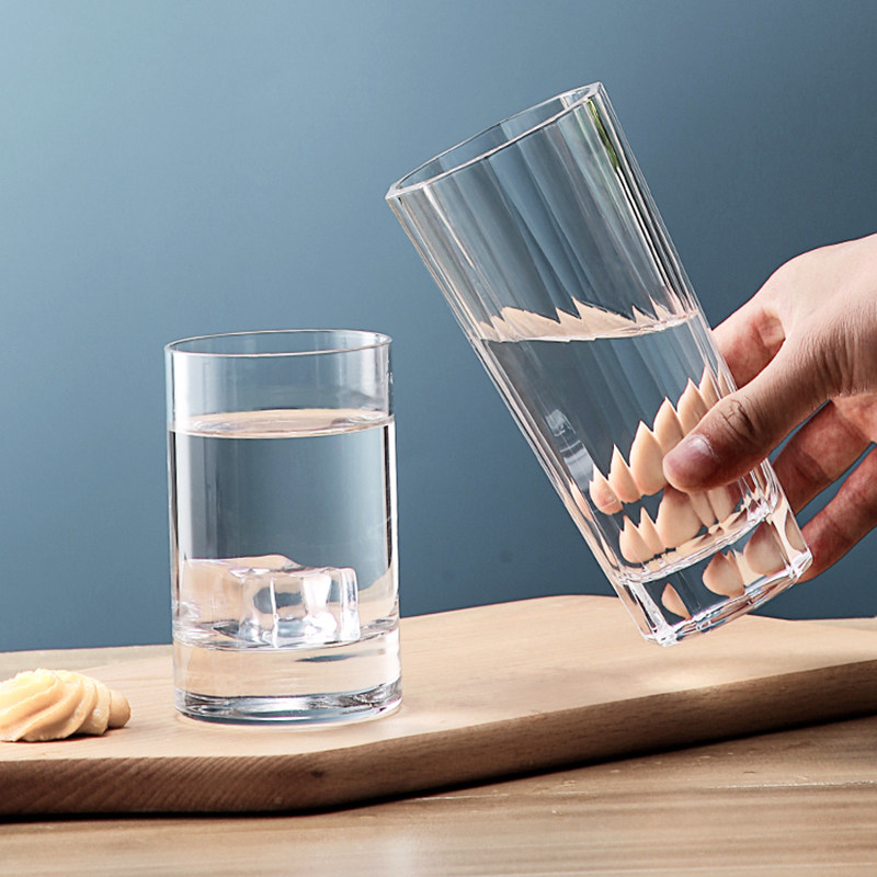 土耳其进口Nude努德水晶玻璃杯直身啤酒杯饮料水杯绿茶杯家用大号