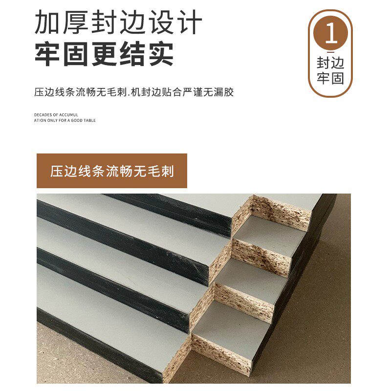 定做三聚氰胺板刨花板密度板免漆板电脑板工作台面操作台板多层板