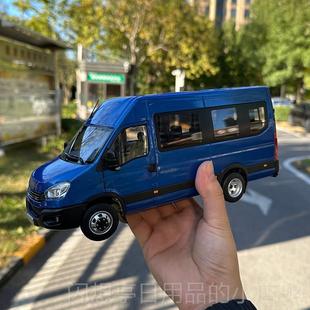 南依维京柯欧胜商务车特警版 正品 金2 合汽车 依维柯警车4模型