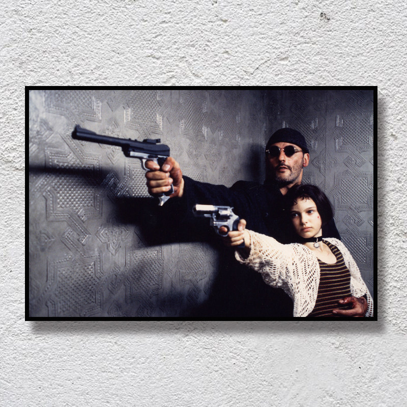 这个杀手不太冷装饰画 经典电影无框画 复古创意宿舍酒吧装饰品,家居饰品,现代装饰画,淘宝优惠券,粉丝福利购,淘宝优惠卷