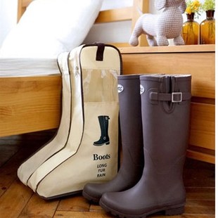 罩 子防尘袋靴整理包鞋 出差旅行装 放长靴短靴雪地靴子收纳袋可视鞋