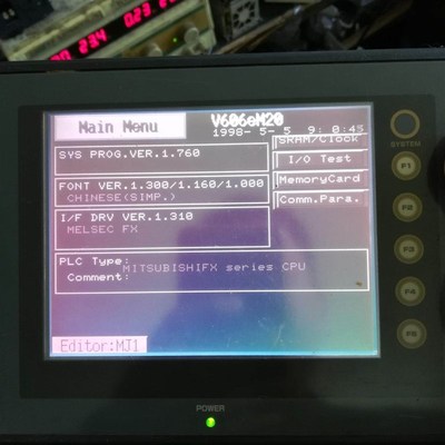 V606EM20触摸屏显示正常功能完好图片是实物照