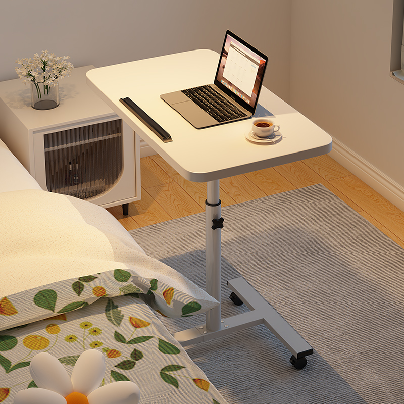 可升降床边桌折叠书桌床上桌子卧室笔记本电脑桌懒人学习桌办公桌