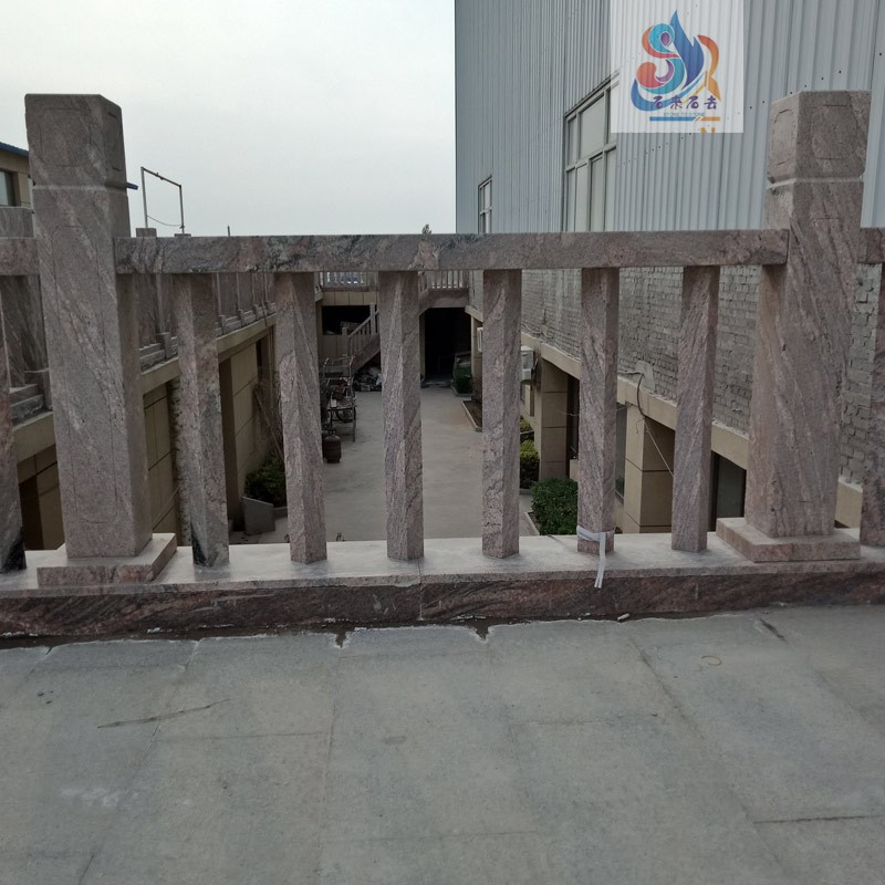 石雕栏杆花岗岩组合透空栏杆空雕室内外现代中式大理石护栏石围栏