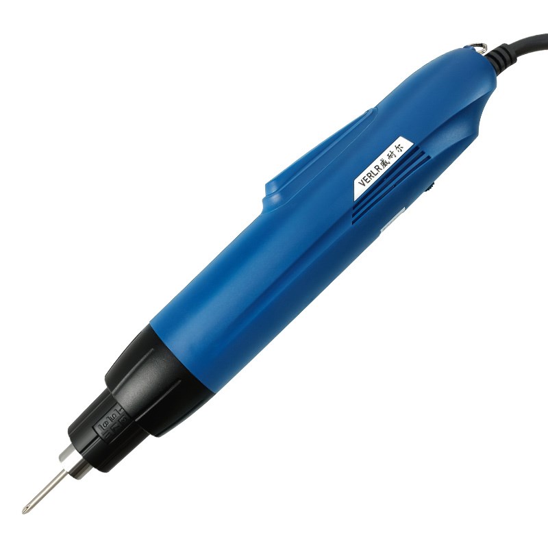 VERLR电动螺丝批 流水线电动起子可调扭矩电批工业直插电动螺丝刀