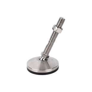 M24 M20 L100 L125 L200地脚 怡合达万向重载脚杯WAG74 L150 D100