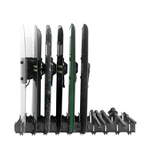 防暴盾牌支架防爆加厚盾牌摆放架防暴棍支架值班室安保器材装 备架