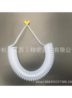 厂家直销JOSOT伸缩软管 PFA弹簧管 3/8PFA管 可订做